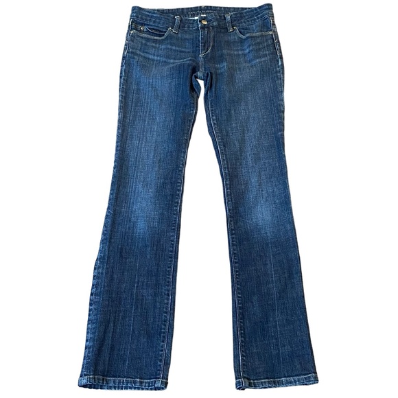 Banana Republic Denim - Banana Republic Classic Straight Leg Denim Blue Jeans Stretch Size 6